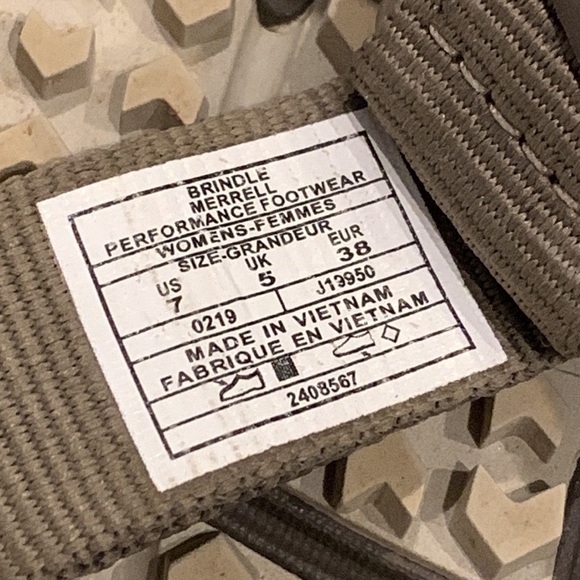 Merrell “Brindle” Performance Footwear Sandals - Picture 10 of 10